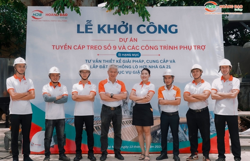 HDE KHỞI CÔNG DỰ ÁN THIẾT KẾ & CUNG CẤP HỆ THỐNG LÒ HƠI PHỤC VỤ GIẶT LÀ NHÀ GA 21 - BÀ NÀ HILLS