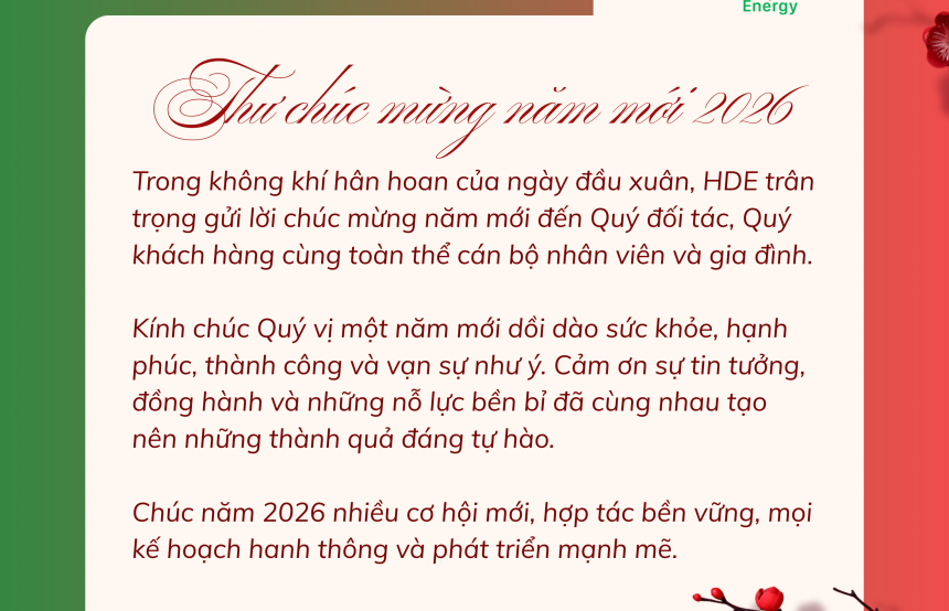 HDE CHÚC TẾT - MÃ ĐÁO THÀNH CÔNG